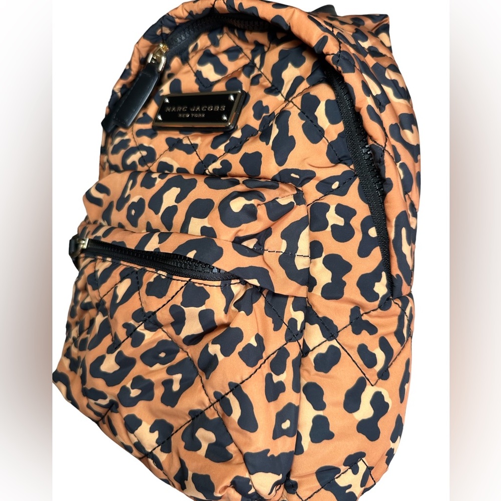 Marc Jacobs Mini Leopard-Print Backpack Authentic - image 6